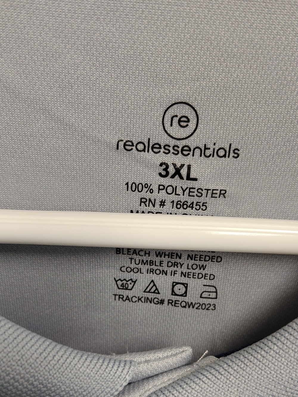 Essentials Men's Polo in Light Gray